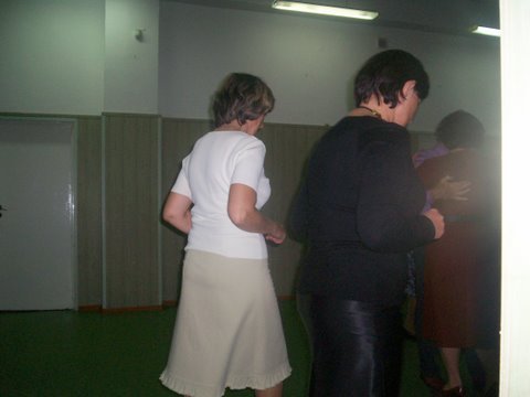 W studio tańca towarzyskiego
